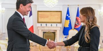 Haxhiu pranon letrat kredenciale të Ambasadorit të ri Francez
