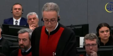 “Thaçi është i pafajshëm, kjo është pikënisja juaj”, deklarata e fuqishme e Mishetiqit në Hagë