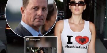 “I love Hashim Thaçi”, Grenell ndan foton e Bleonës pas vendimit të Hagës