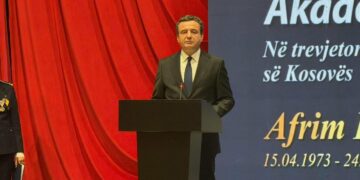 Kurti: Rënia e Afrim Bunjakut e skalit atë si figurë të ruajtjes së sovranitetit dhe sundimit të ligjit