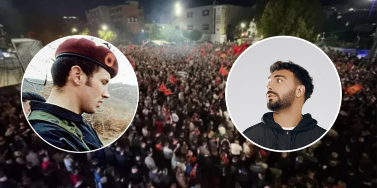 Ledri Vula dhe Bekim Shyti sonte i drejtohen masës në protestën “Jo në emrin tim”