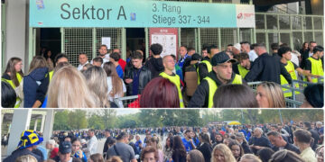 Austria nuk ua lejon flamujt e UÇK-së dhe atë kuq e zi tifozëve dardanë