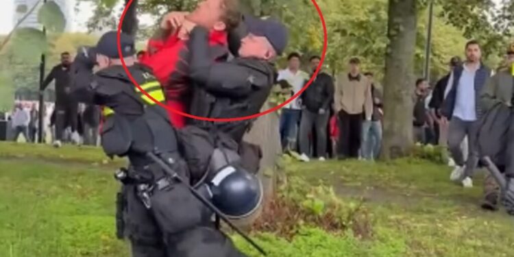 E rrëzojnë për toke, policia holandeze arreston disa mbështetës së krerëve të UCK-së