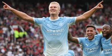 Mbreti i Manchesterit! Haaland thyen rekordet e Rooneyt dhe Agueros në derbi