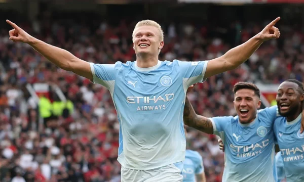 Mbreti i Manchesterit! Haaland thyen rekordet e Rooneyt dhe Agueros në derbi