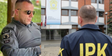 Suspendohet pjesëtari i NJRSh-së që dyshohet se ushtroi dhunë ndaj njërit prej të shoqëruarve në stacion policor që ishte përfshirë në konflikt fizik me kapintenin Ahmeti