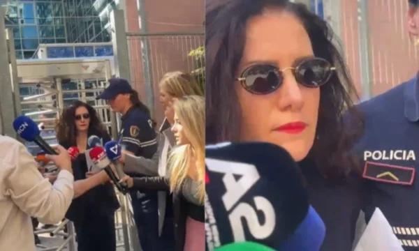 “A i keni fikur radarët?”, ish-shefja e SHISH s’iu përgjigjet gazetarëve pasi del nga gjykata – pamje