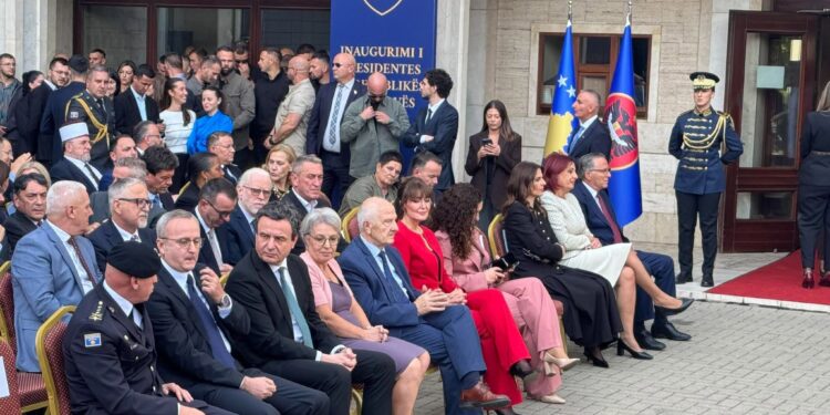 Personalitete të shumta shtetërore në inaugurimin e Presidentes Justina Shiroka-Pula