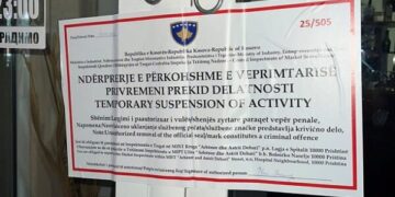 Inspektorati mbyll shtatë biznese në veri, shqipton shtatë gjoba për shkelje ligjore