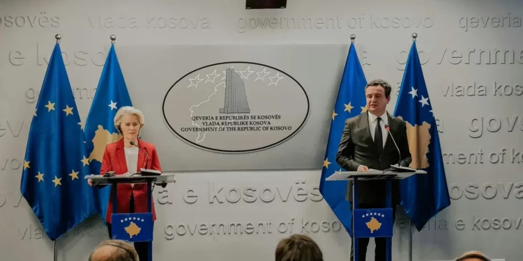Kurti: Kërkova nga Von der Leyen anëtarësimin e Kosovës në organizata evropiane