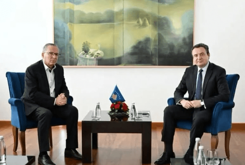 Hamza shkon në takim me Kurtin