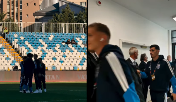 Futbollistët e Kosovës arrijnë në stadium, gjithçka gati për ndeshjen ndaj Austrisë