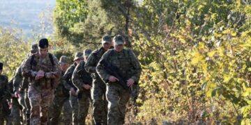 KFOR-i zhvillon marshime malore në Kosovë, synon rritjen e gatishmërisë së ushtarëve