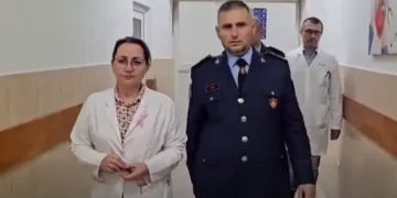51 policë të lënduar në Shqipëri, Drejtori i Përgjithshëm i viziton në spital