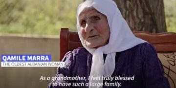 Mediave të huaja iu bën përshtypje historia e Qamile Marrës, 117 vjeçares shqiptare e cila mund të jetë gruaja më e vjetër në botë
