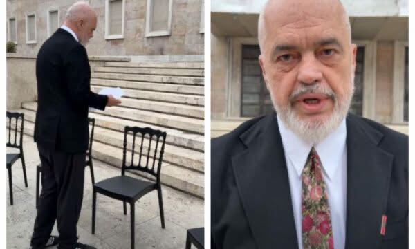 Rama vendos sërish karriget që studentët thyen dje: Ejani në dialog