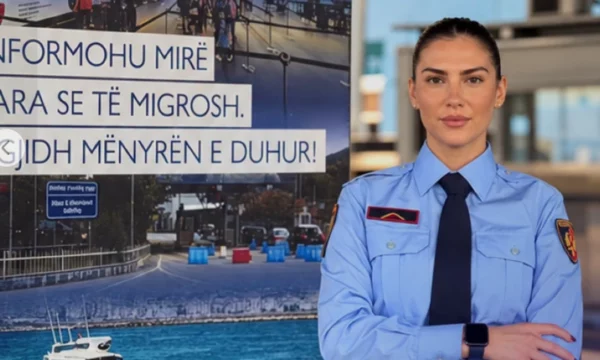 U largua nga Franca për të ndjekur ëndrrën e saj, sot mban me krenari uniformën e Policisë