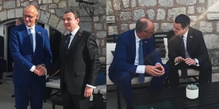 Kurti takon Merzin në Budva: Gjermania, pjesë e të ardhmes evropiane të Kosovës