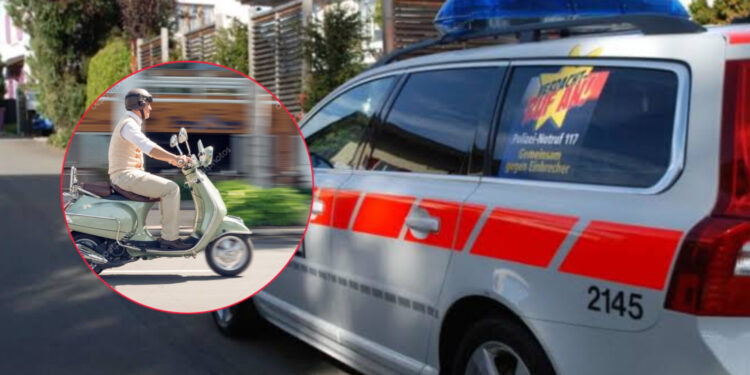 16 vjeçari nga Kosova shkakton kaos në Zvicër, me skuter të vjedhur nuk i ndalet Policisë në autostradë