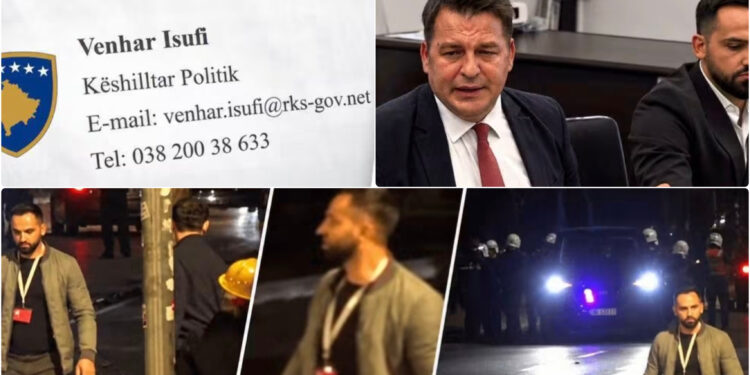 Një zëdhënës i qeverisë Kurti kapet në flagrancë në protestë në Tiranë