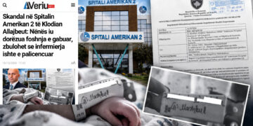 Skandali me ndrrim të foshnjës /MSh dërgon në Komision Disiplinor inspektoren që nuk e gjobiti “Spitalin Amerikan 2”