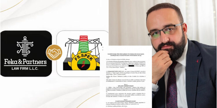 Mbrojtje juridike profesionale për punëtorët e KEK-ut: SPEK nënshkruan marrëveshje me zyrën e avokatisë Feka & Partners