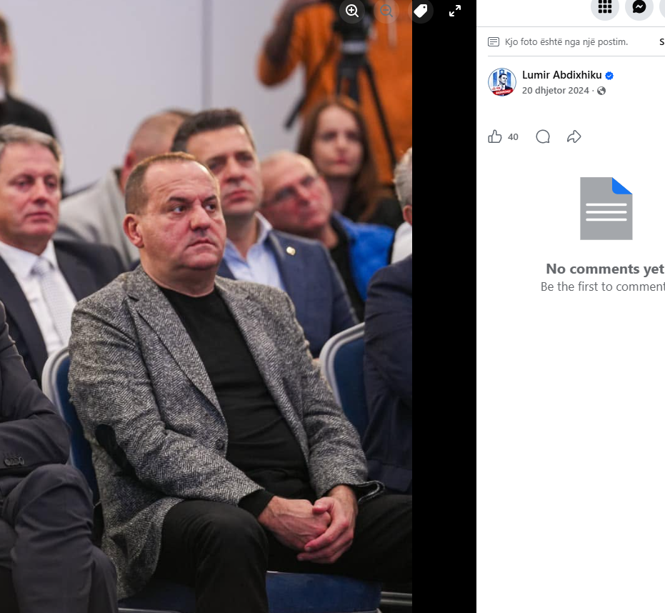 Foto: Blerim Devolli në takim të LDK-së
