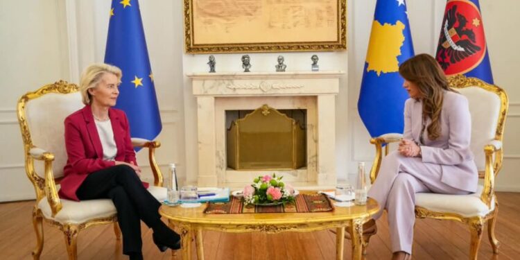 Takimi Haxhiu-Von der Leyen, Presidenca: U diskutua për zgjedhjen e presidentit dhe dënimin e ish-krerëve të UÇK-së