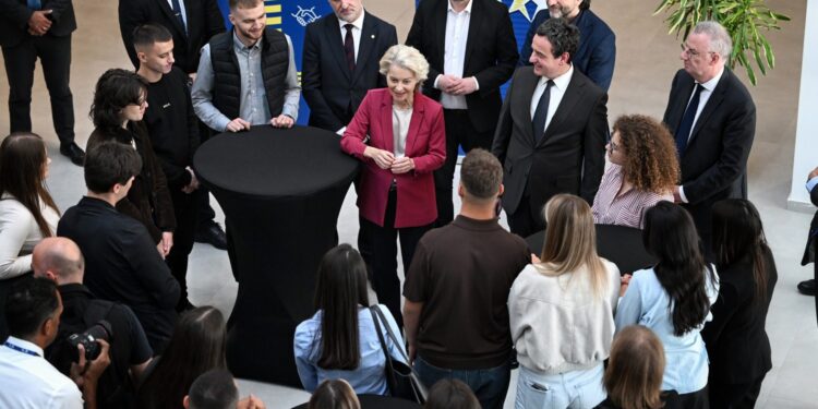 Kurti dhe Von der Leyen në objektin e ri të FShMN-së: Investimi kap 18 milionë euro