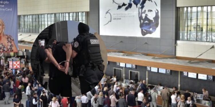 Po kërkohej nga Gjykata, kapet në Aeroportin “Adem Jashari” 27-vjeçari (A.B)