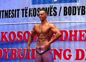 DOMINIM ABSOLUT – Fisnik Hyseni mbron titullin e kampionit mbarëkombëtar në Bodybuilding