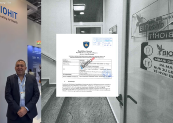 Inspektorati ia ndaloi dy shërbime laboratorike poliklinikës “Biohit” të Bujar Rexhajt, nuk plotësonin kushtet (Dokument/foto)