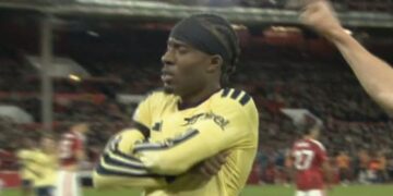 Madueke “heroi” i Artetas, Arsenali fiton me vështirësi ndaj Notts