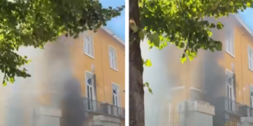 Përshkallëzohet protesta e studentëve në Tiranë, i vihet flaka Ministrisë së Arsimit, pamje