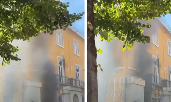 Përshkallëzohet protesta e studentëve në Tiranë, i vihet flaka Ministrisë së Arsimit, pamje