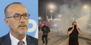 Haxhiu publikon pamje të rënda: Dhjetëra protestues, përfshirë veteranë të UÇK-së, u lënduan gjatë protestës
