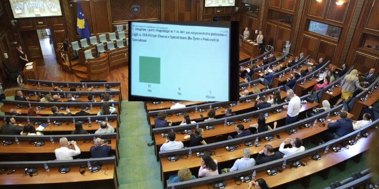 Me 91 vota miratohet në lexim të parë Projektligji për Specialen