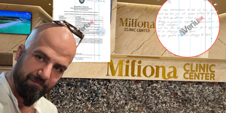 “Miliona” e Salih Imerit u zbulua duke ofruar radiologji stomatologjike pa licencë, Inspektorati ia ndaloi shërbimin (Dokument/foto)