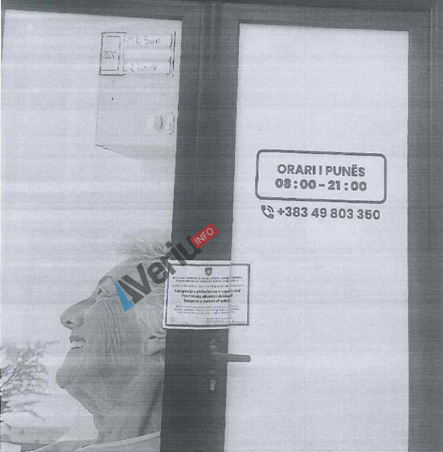 Foto: Pamje nga momentin i ndërprerjes së përkohëshme të "Agaj Medical"