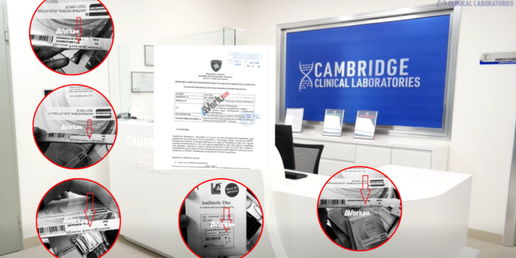 Gjetje skandaloze në “Cambridge Clinical Laboratories”: Pas ankesës për rezultatet e analizave, zbulohen materiale të shumta laboratorike me afat të skaduar (Dokument/Foto)