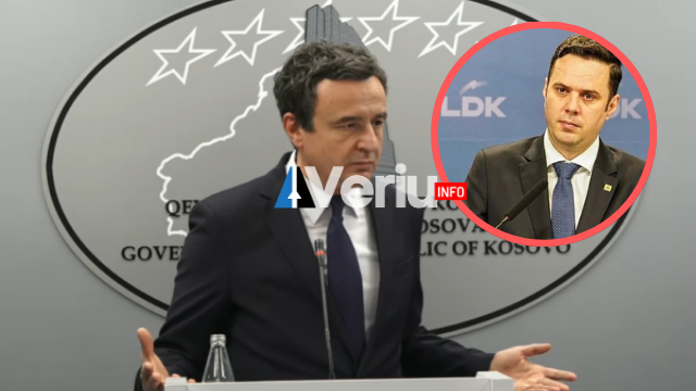 Albin Kurti e poshtëron në konferencë Lumir Abdixhikun: Erdhi me folë në emër të 18 deputetëve, tash i ka veç 12