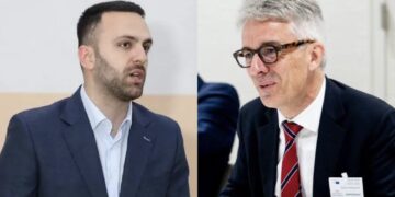Djali i Jakup Krasniqit i reagon ashpër ambasadorit gjerman pas vizitës në Gjykatën Kushtetuese