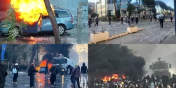 Bilanci i protestave në Tiranë, 320 të lënduar në 9 ditë, 192 janë efektivë policie, 92 protestues dhe 36 kalimtarë