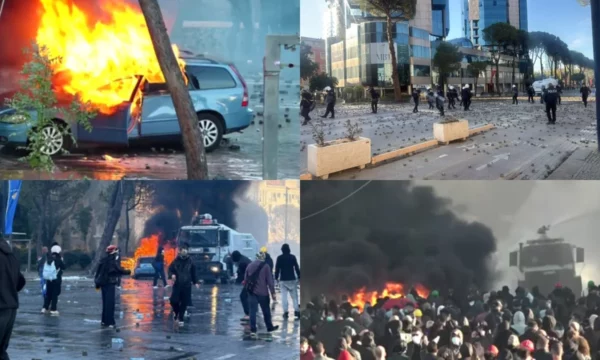 Bilanci i protestave në Tiranë, 320 të lënduar në 9 ditë, 192 janë efektivë policie, 92 protestues dhe 36 kalimtarë